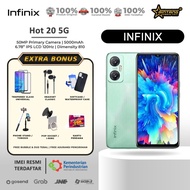 Handphone Infinix Hot 20 5G Ram 4/128Gb Extended 3Gb Garansi Resmi