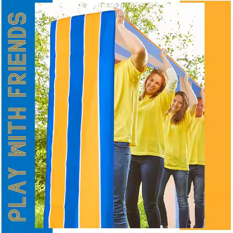 1PC Run Mat Team Building Outdoor Games Carnival Group Party Activity Fun Playing