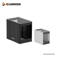 Barrow Aluminum MINI ITX Case,Computer External Modify Water Cooling Build Kit,Simpl Loop Set,White,