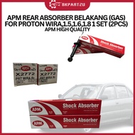 APM REAR ABSORBER BELAKANG (GAS)  For Proton Wira,1.5,1.6,1.8 1 SET (2PCS)  APM HIGH QUALITY