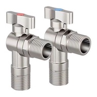 Angle valve 304 stainless steel large diameter flow thickened stainless steel ball valve ball core e