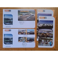 Malaysia 2014 Lapangan Terbang KLIA2 KLIA 2 International Airport 4v & MS Stamp FDC Special Cachet w