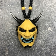 Samurai Kabuto Helmet Independent Standing Pendant Ghost Car Mounted Pendant Halloween Decoration Au