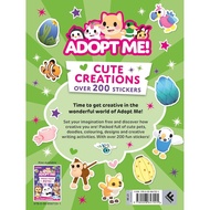 Adopt Me Cute Creations Sticker Book More Than 200 Stickers 32 Pages Of Colouring Drawing Official A