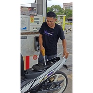 TANK CUSTOM 125ZR 8.++ LITER BERSERTA COATING DI DALAM BY C&C GARAGE