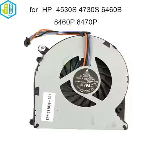 DC 5V Notebook PC Cooler Cooling Fans For HP Probook 4530S 4535S 4730S 6460B EliteBook 8470P 8460P K