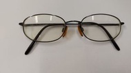Pure Titanium 金屬眼鏡框51囗18-140mm,適合帶框配鏡片用,略殘或有褪色和歲月留痕，完美主義者勿入。