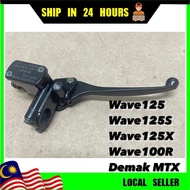 Master pump + lever brake depan honda wave125 wave 125s wave 125x wave 125 demak mtx mtr wave125s wave125x wave100r