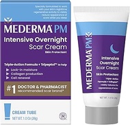 Mederma PM Intensive Overnight Scar Cream, Works with Skin's Nighttime Regenerative Activity, Clinic