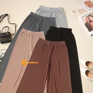 EXPEDITE.CO - Women's Highwaist Fit Flare Knit Culottes