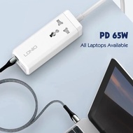 LDNIO SC1418 65W Desktop Power Strip Charger / 2 PD + 2 QC 4.0 + 1 Universal Socket / Notebook PD Fa