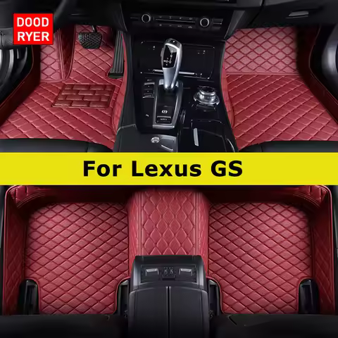 DOODRYER Custom Car Floor Mats For Lexus GS GS200t GS250 GS300 GS350 GS430 GS450h GS460 Auto Carpets