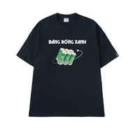 Heineken Tiger 333 Drinking Can Beer Tape Printed T-Shirt, High Quality Cotton Fabric, 100% Cotton 2