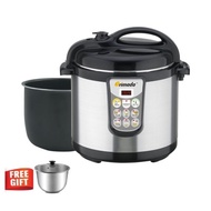 PRIMADA Pressure Cooker 6 Liter Dual Pot PC6010