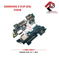 SAMSUNG Z FLIP (5G) CHARGER PCB BOARD / F707B + ORIGINAL QUALITY MIC