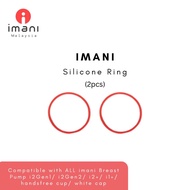 【Korea】IMANI Silicone Ring / Breast Pump Accessories (2pc) / For i2Plus, i2Gen2, i2Gen1, White Cap