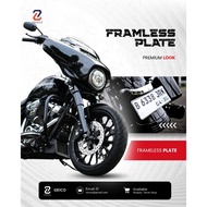 GEICO Frameless Motorcycle License Plate HolderZENOZ