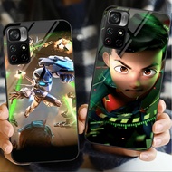 Ejen Ali The Movie 2 01 Glass Phone Case For POCO F3 F4 F5 M3 M4 M5 M6 4G X3 X4 GT NFC X5 X6 PRO 5G