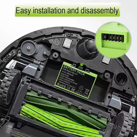 PURFIELD 14.4V 3200mAh Battery for iRobot Roomba e Replacement Lithium Ion and i Series i7 7150 7550