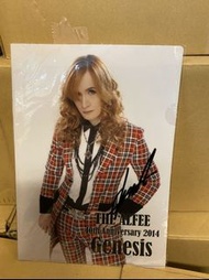 THE ALFEE 高見澤敏彥親筆簽名