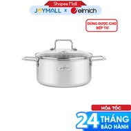 Elmich Trimax XR EL-3841 20cm Solid Stainless Steel Pot, Genuine Product, Use on All Types of Stoves
