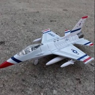 F-16 Fighter DIECAST - Miniature JET F16 - Toy Collection