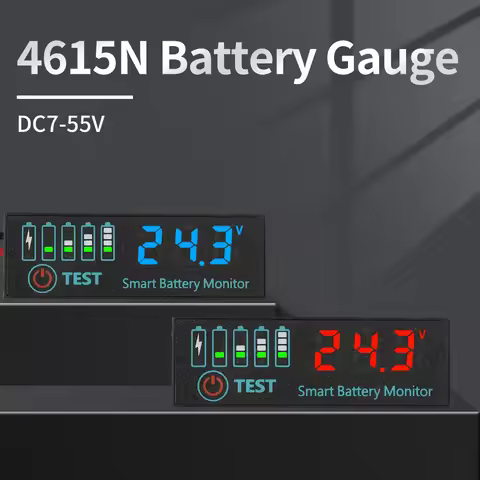 DC7-55V 3S-14S Battery Indicator 12V 24V 36V 48V Li-ion Universal Battery Capacity Board Voltage Bat
