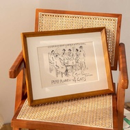 Frame Arbitrary Large Size Solid Wood Picture Frame Mounting Picture Frame Outer Frame Wall Hanging 