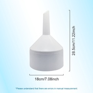 1pcs 60mm 75mm 90mm 130mm 150mm Plastic detachable filter funnel Resistant corrosion buchner funnel 