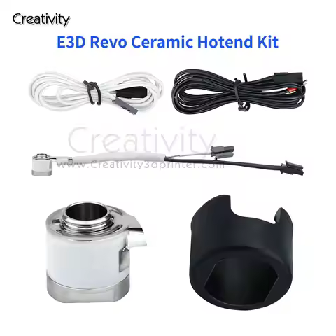 104NT 24V 40W e3d-revo Ceramic Hotend Heated Core Pro Kit Quick Heating E3DRevo Hotend 300°C Efficie