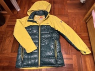 Columbia 黃綠色羽絨
