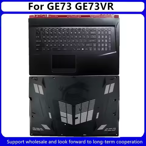 New For MSI GE73 7RD 7RF 7RE GE73VR 8RF MS-17C1 Upper Case Palmrest Cover With keyboard Backlit 3077
