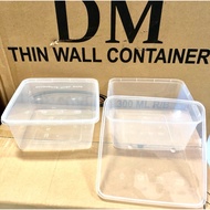Thinwall 1500 thinwallML 1500ml sq brand dm plastic food container
