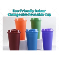 Eco-Friendly Hot Water Colour Changeable Reusable Cup_Christmas/Birthday/Thank you/Wishes/Sticker Label/Gift Bag