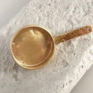 小煎鍋◇黃銅鍛造別針徽章/領帶釘