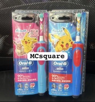 日本限定 百靈牌 Oral-B Pokémon比卡超 兒童電動牙刷