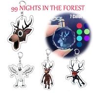 99 NIGHTS IN THE FOREST Acrylic Keychain Deer Owl Pendant Keychain Collection
