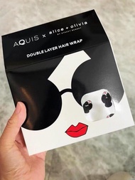 ⭐️AQUIS x alice olivia聯名款⭐️韓國制！雙層高質乾髮帽