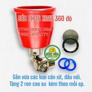 BÉC PHUN SƯƠNG PHUN TH.UỐC TƯỚI CÂY CÓ THỂ XOAY 360 ĐỘ