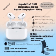 Airpods Pro 2 2022 Gen 2 With ANC H2 Chip Wireless Charging 1:1