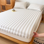 Abraca Dabra New Premium Japanese Wash Cotton Fitted Bedsheet Soft Skin-friendly Mattress Cover with