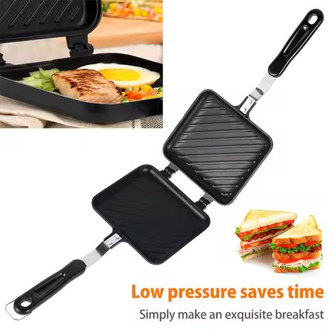 Sandwich Maker Bread Frying Pan Toastie Maker Waffle Maker Kitchen Barbecue Plate MultiFunction Sand