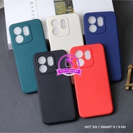 Infinix Hot 50I Infinix Smart 9 Infinix Smart 9 HD liquid Silicone Macaron Square Color Case Infinix