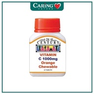 21ST CENTURY VITAMIN C CHEWABLE - ORANGE (1000MG × 60S)