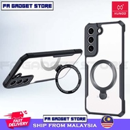 XUNDD Shockproof Magnetic Holder Wireless Charge Cover Casing Case for Samsung S24 Ultra | Samsung S