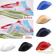 WISDOM 6 Colors Bulge Pad Men Portable Jockstraps Swimwear Enhancer Cup