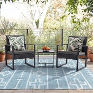 Garden Rattan Set Courtyard Courtyard High Quality Wicker Outdoor Furniture Furniture Furniture Cour