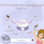 Cream Pemutih Pencerah Ketiak Leher Dan Selangkangan Love You Glow lyg