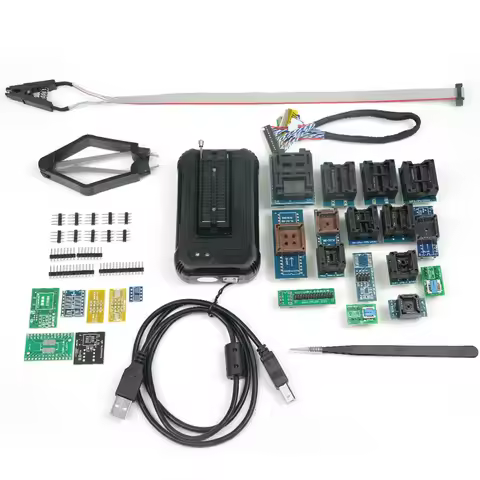 XGecu T48 [TL866-3G] Programmer Support 31000+ ICs for EPROM/MCU/SPI/Nor/NAND Flash/EMMC/ IC TESTER/