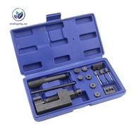 Motorcycle Chain Breaker Riveting Tool 6 Pins Chain Cutter Riveter Bike Chain Pin  Handle for 415/42